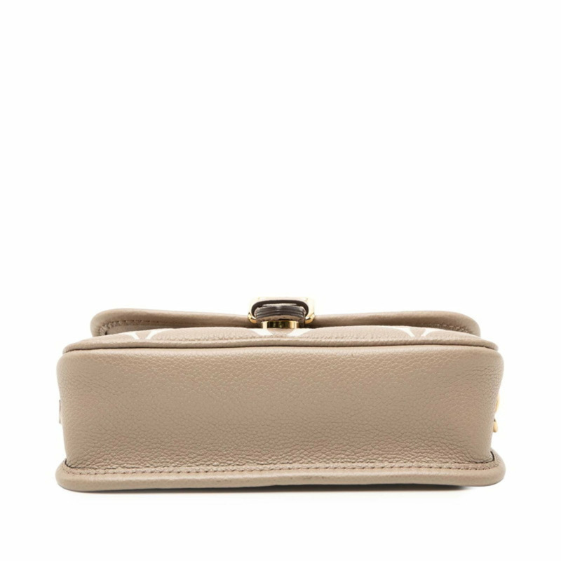 路易威登 Monogram Empreinte Nano Diane 手提包/單肩包，兩用款，M46583，灰褐色/米色皮革，女士款，LOUIS VUITTON-2