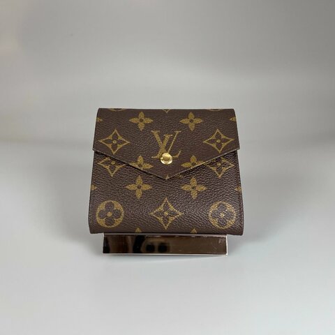LV M61660 老花信封短夾 舊式