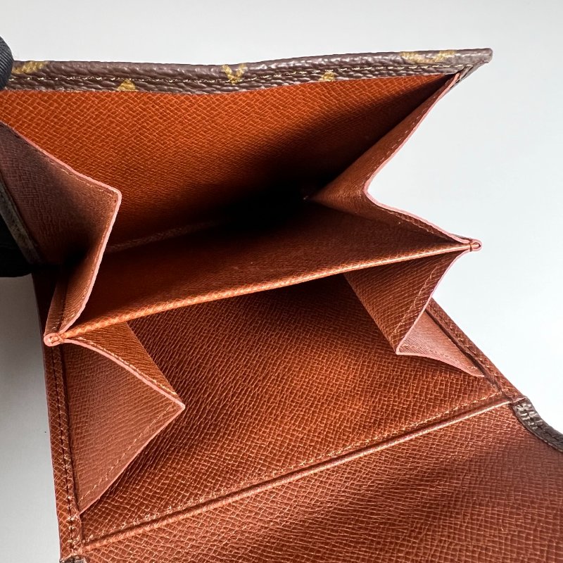 LV M61660 老花信封短夾 舊式-11