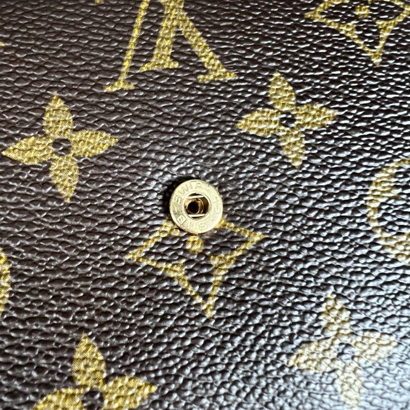 LV M61660 老花信封短夾 舊式-15