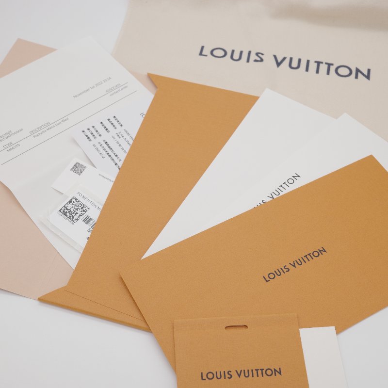 Louis Vuitton 路易威登 Pochette Métis East West 經典 老花 牛皮帆布 斜背包-5