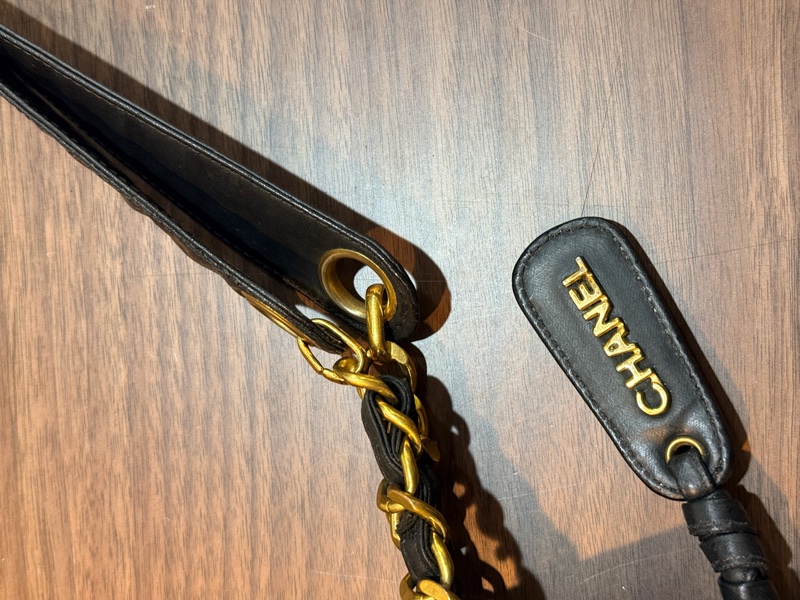 隨便甜賣chanel香奈兒24 K金 肩背托特包 很輕又好裝的實揹款-43