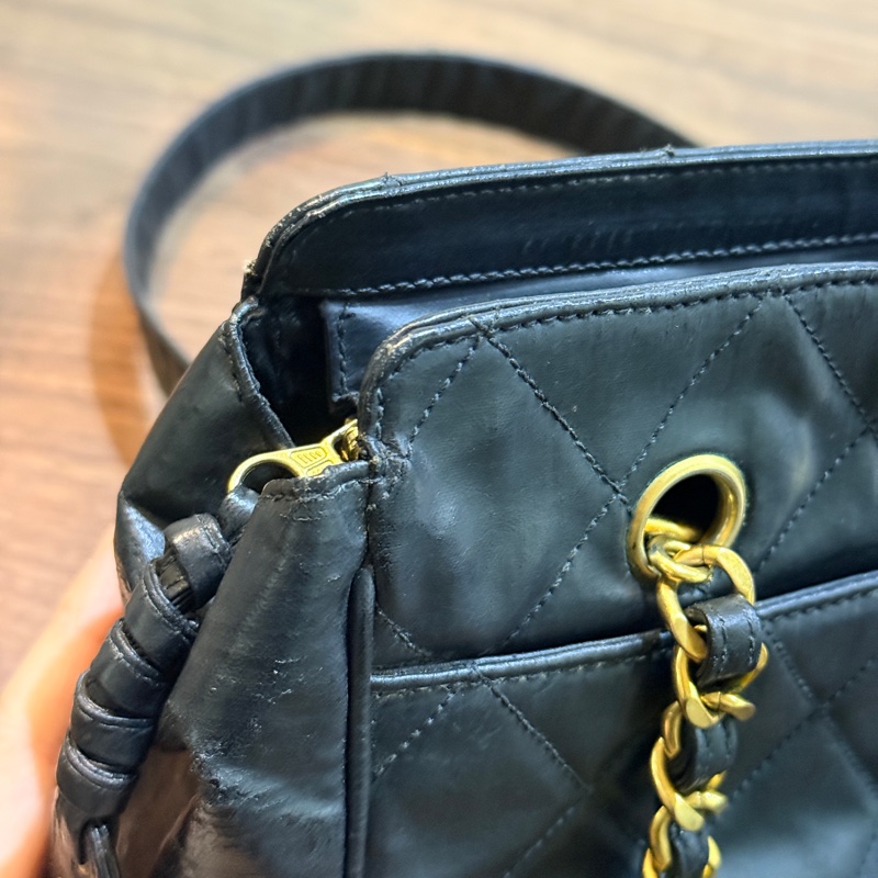 隨便甜賣chanel香奈兒24 K金 肩背托特包 很輕又好裝的實揹款-53