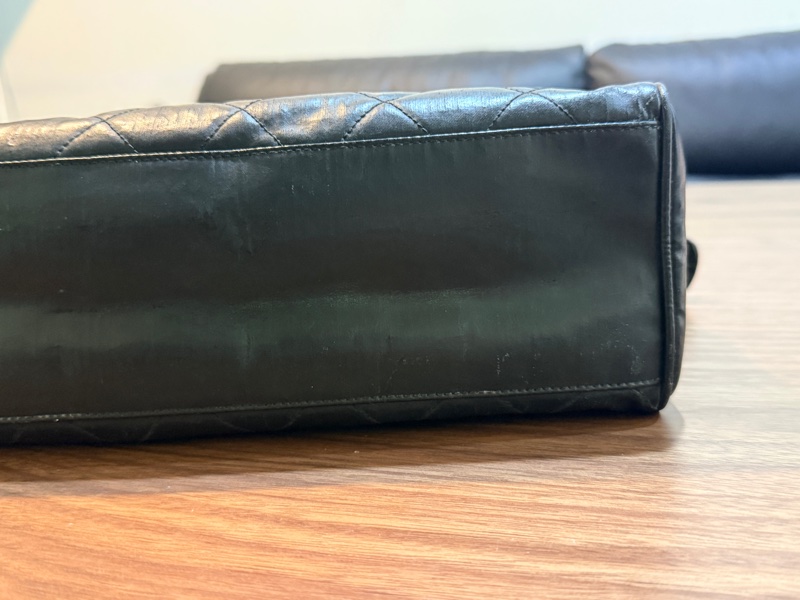 隨便甜賣chanel香奈兒24 K金 肩背托特包 很輕又好裝的實揹款-66