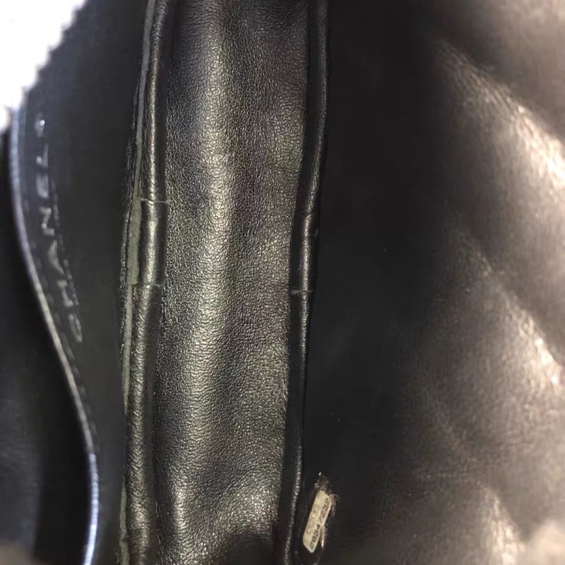 Chanel 黑銀鍊條相機包 Camera Bag-6