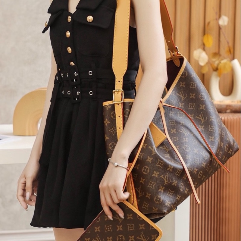 LV carry All MM M46197 全新全配-2