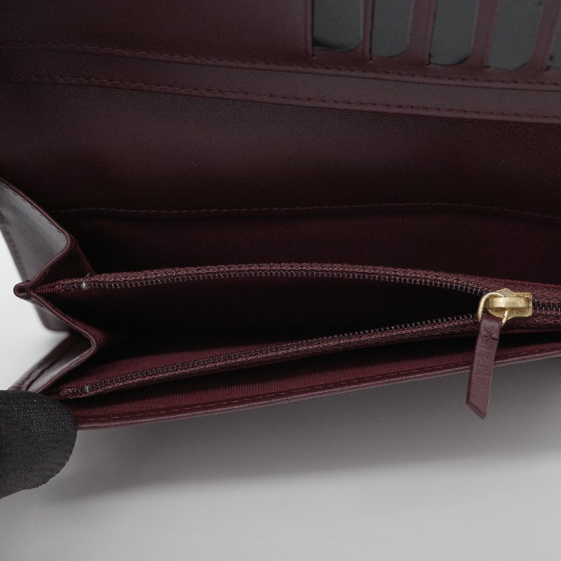 Chanel 香奈兒 經典菱格紋 黑色 魚子醬小牛皮 長夾-8