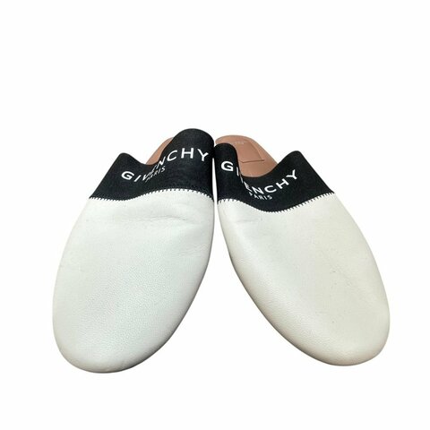 【美收精品】GIVENCHY黑白色拖鞋 4-704