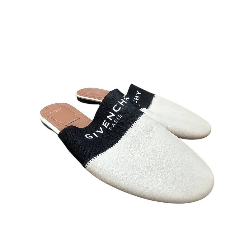 【美收精品】GIVENCHY黑白色拖鞋 4-704-2