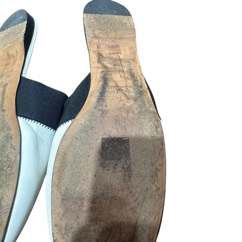 【美收精品】GIVENCHY黑白色拖鞋 4-704-7