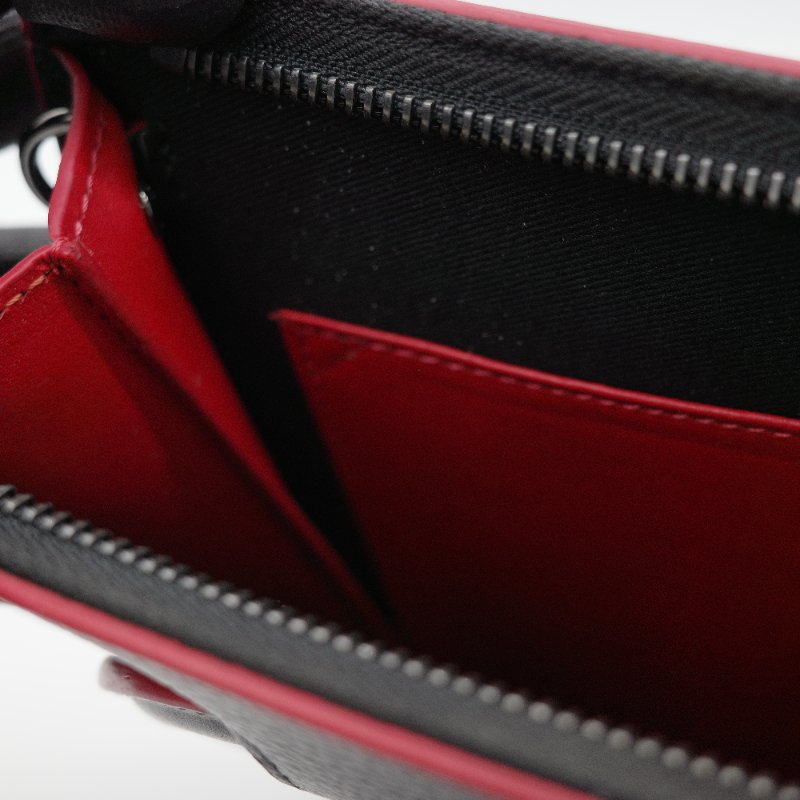 Christian Louboutin克里斯提·魯布托 Trictrac 黑色鉚釘皮革手提公事包-14