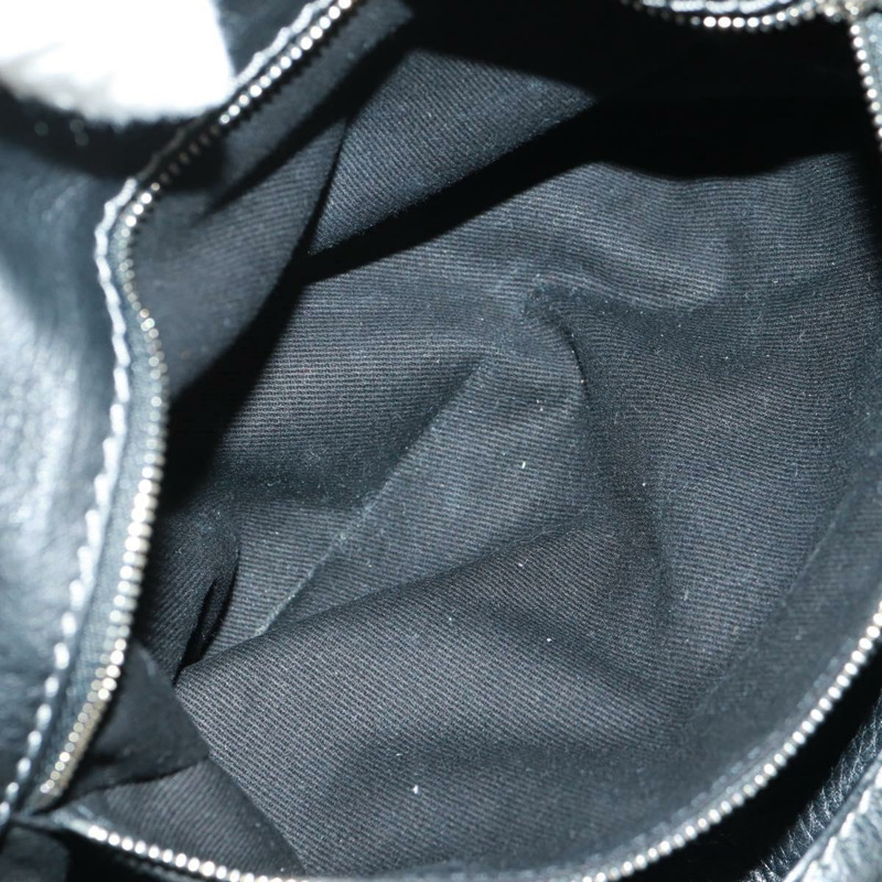 【日本直送】Chloe Paddington 手提包，黑色、金色、銀色皮革，正品，貨號 163288V-23