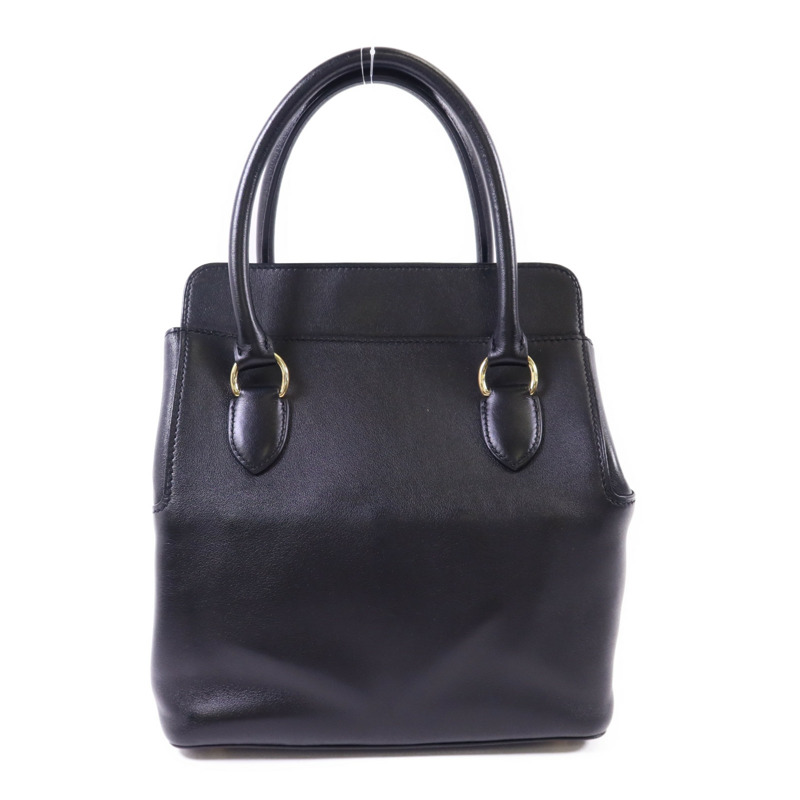 HERMES Swift皮革Tool Box 20金扣手挽肩背兩用袋Noir-1