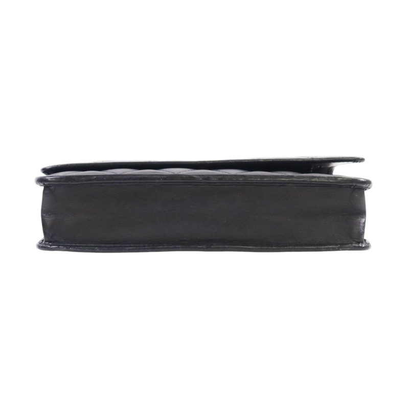 CHANEL 牛皮皮革WOC Wallet On Chain銀扣鏈帶肩背袋-3