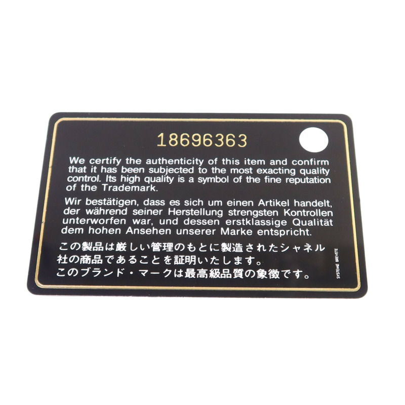 CHANEL 牛皮皮革WOC Wallet On Chain銀扣鏈帶肩背袋-8