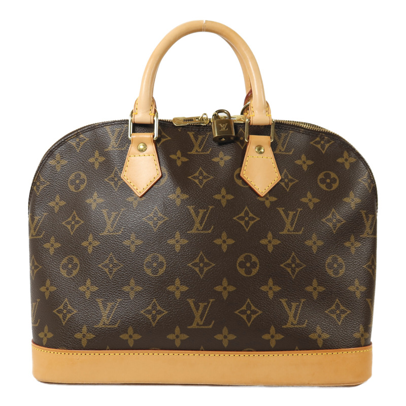LOUIS VUITTON Monogram Alma金扣手挽袋-0