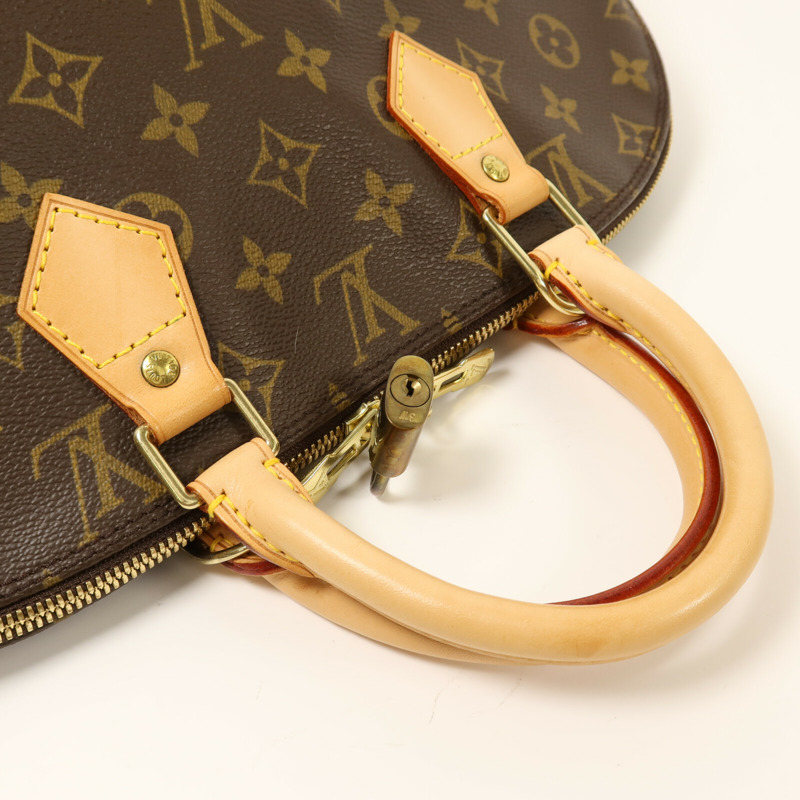 LOUIS VUITTON Monogram Alma金扣手挽袋-6