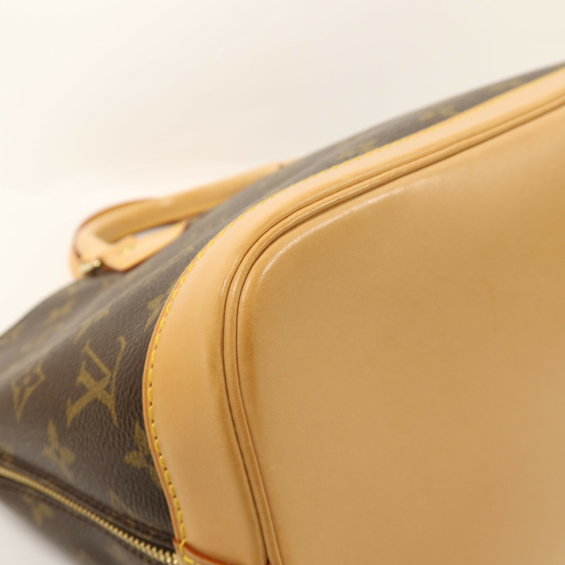 LOUIS VUITTON Monogram Alma金扣手挽袋-10