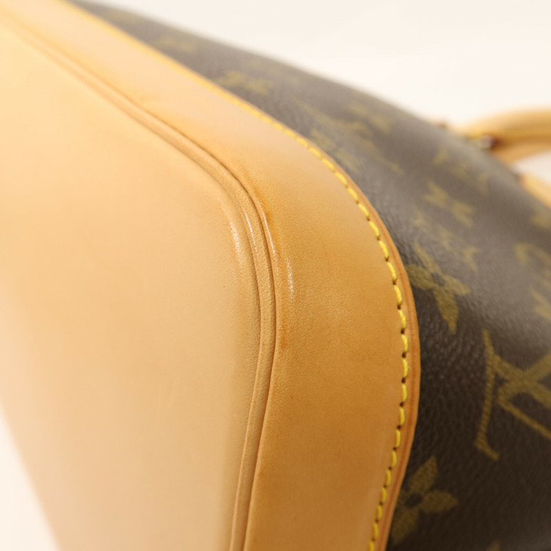 LOUIS VUITTON Monogram Alma金扣手挽袋-11