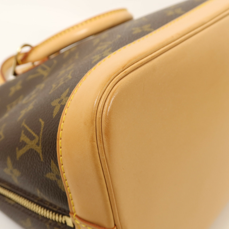 LOUIS VUITTON Monogram Alma金扣手挽袋-12