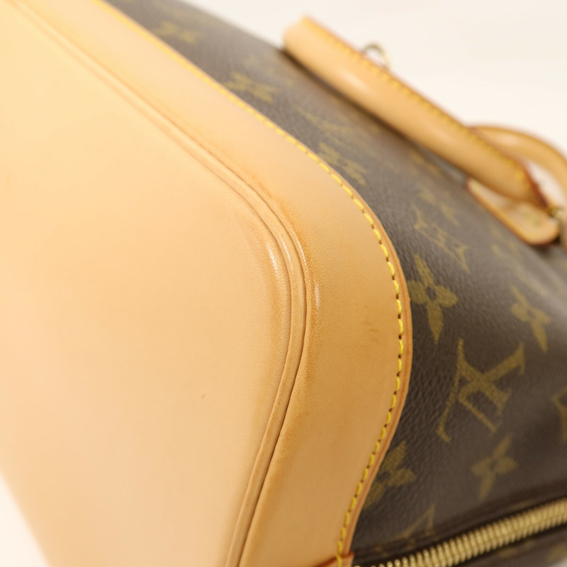 LOUIS VUITTON Monogram Alma金扣手挽袋-13