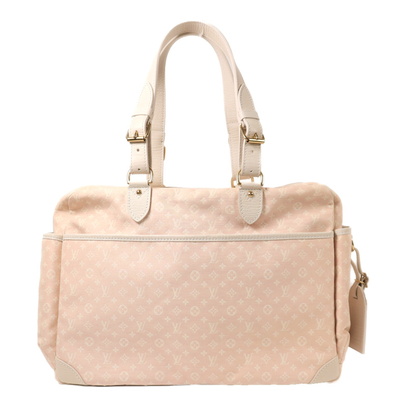 LOUIS VUITTON Monogram Mini Diaper Bag金扣手挽肩背兩用袋-1