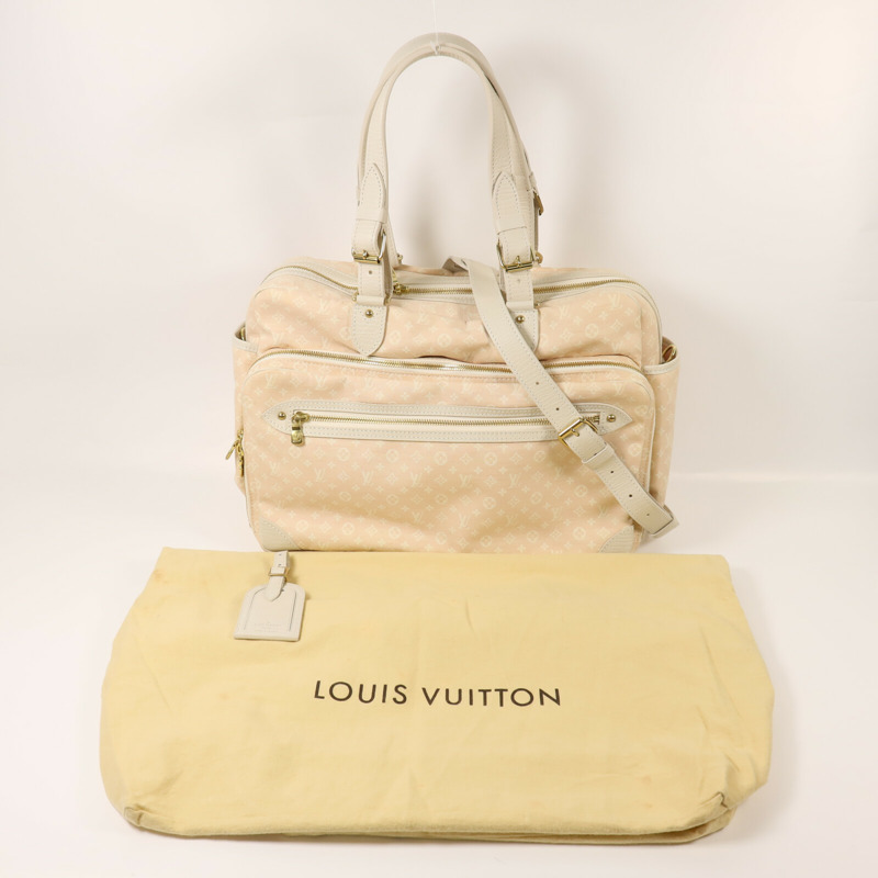LOUIS VUITTON Monogram Mini Diaper Bag金扣手挽肩背兩用袋-10