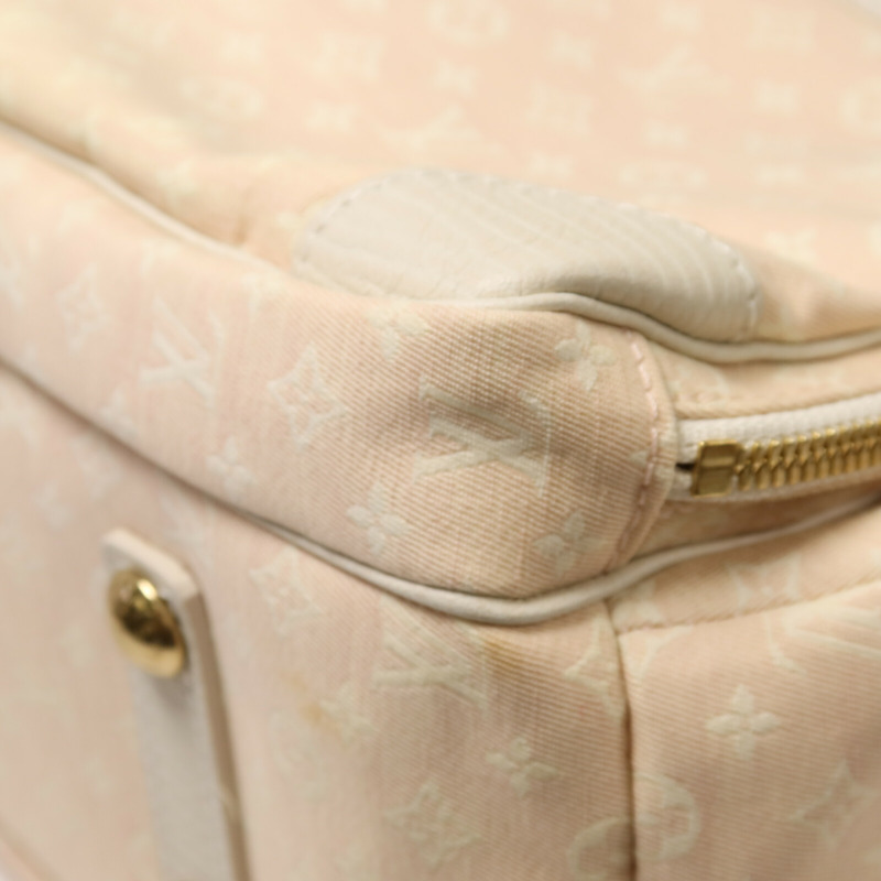 LOUIS VUITTON Monogram Mini Diaper Bag金扣手挽肩背兩用袋-14