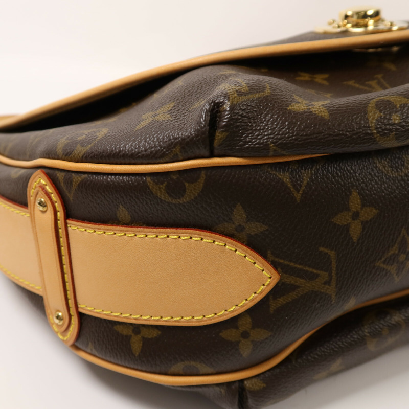 LOUIS VUITTON Monogram Tulum GM金扣肩背袋-10