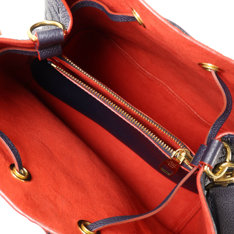 LOUIS VUITTON Monogram Empreinte Neo Noe MM金扣手挽肩背兩用袋-4