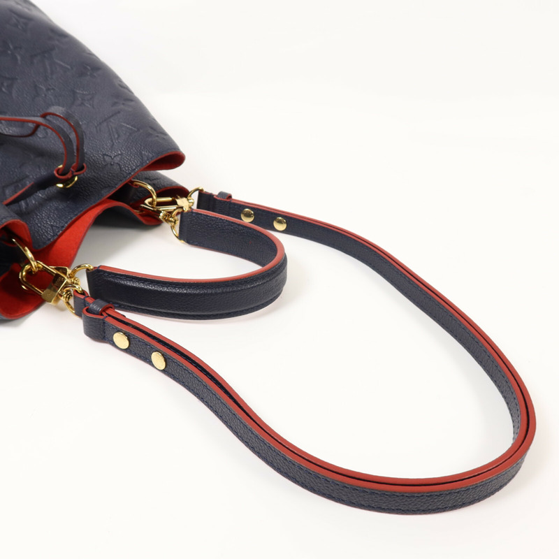LOUIS VUITTON Monogram Empreinte Neo Noe MM金扣手挽肩背兩用袋-8