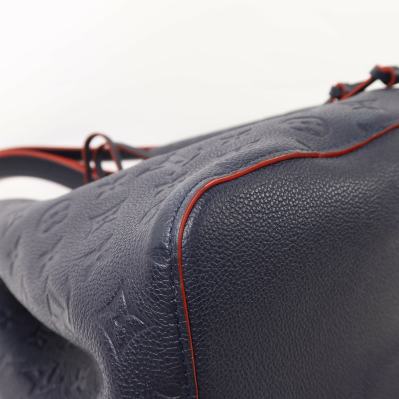 LOUIS VUITTON Monogram Empreinte Neo Noe MM金扣手挽肩背兩用袋-9