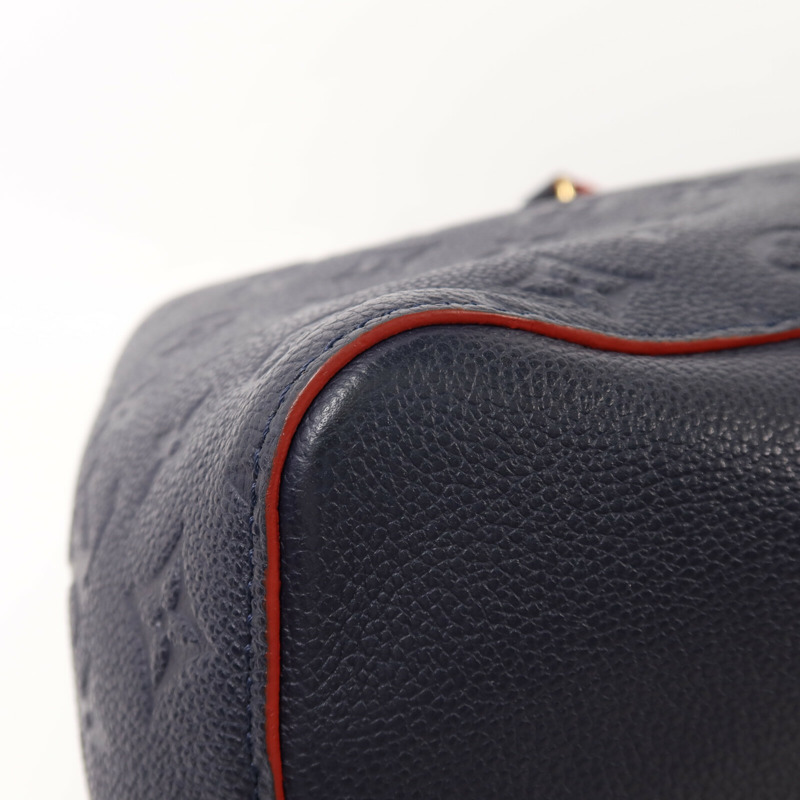 LOUIS VUITTON Monogram Empreinte Neo Noe MM金扣手挽肩背兩用袋-11