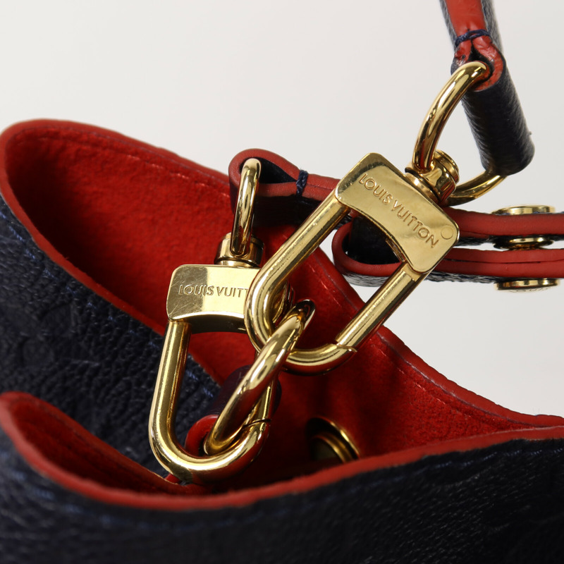LOUIS VUITTON Monogram Empreinte Neo Noe MM金扣手挽肩背兩用袋-13