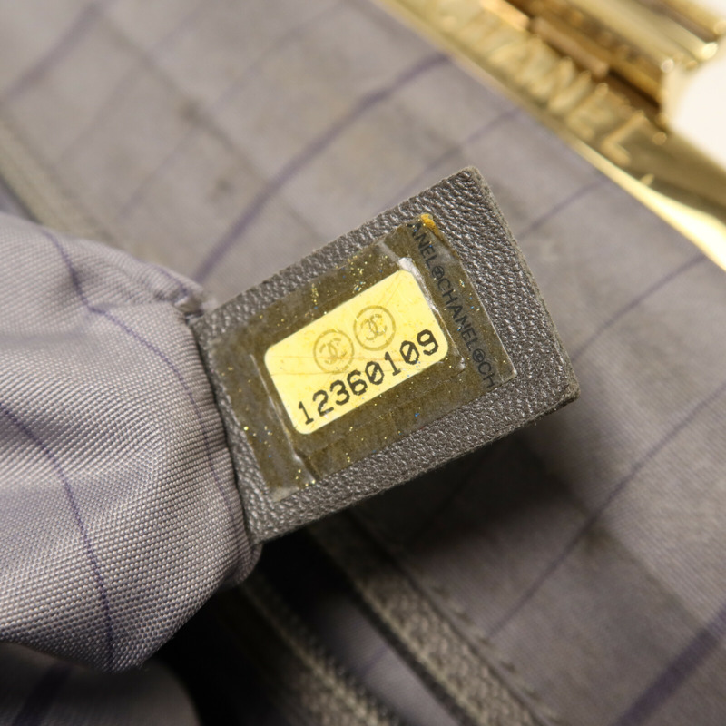 CHANEL 漆皮皮革2 way Shoulder金扣手挽肩背兩用袋  	 鏈帶-6