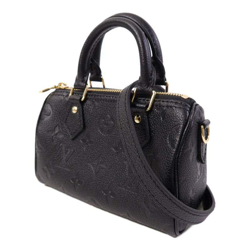 LOUIS VUITTON Monogram Empreinte Nano Speedy金扣肩背袋-2