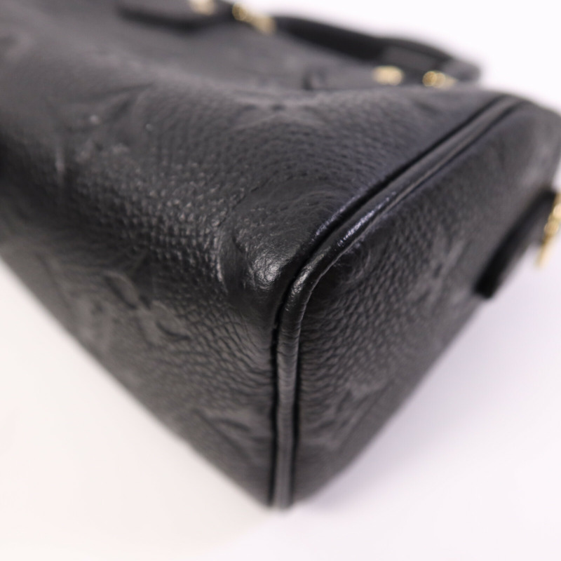 LOUIS VUITTON Monogram Empreinte Nano Speedy金扣肩背袋-9