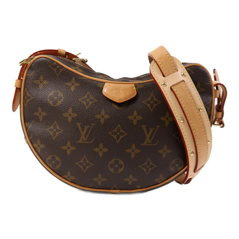 LOUIS VUITTON Monogram Croissant MM金扣手挽肩背兩用袋