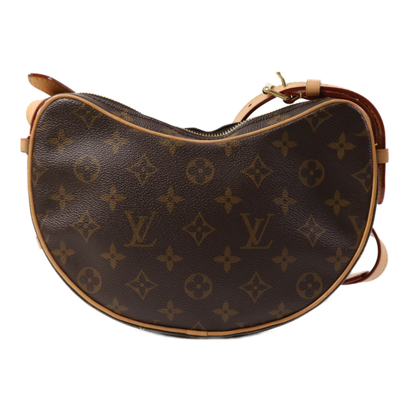 LOUIS VUITTON Monogram Croissant MM金扣手挽肩背兩用袋-1