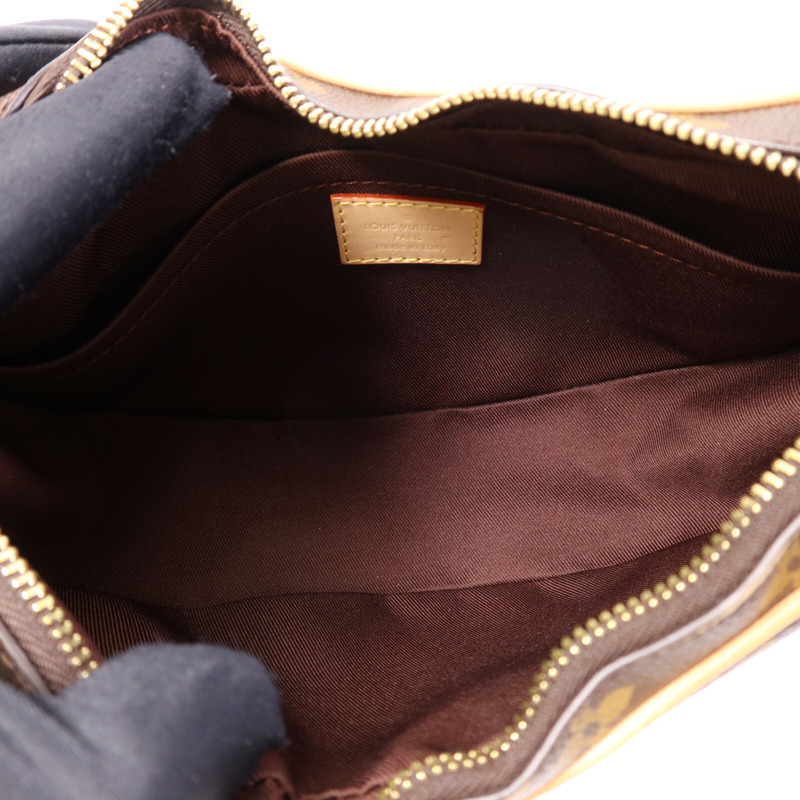 LOUIS VUITTON Monogram Croissant MM金扣手挽肩背兩用袋-4