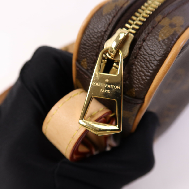 LOUIS VUITTON Monogram Croissant MM金扣手挽肩背兩用袋-6