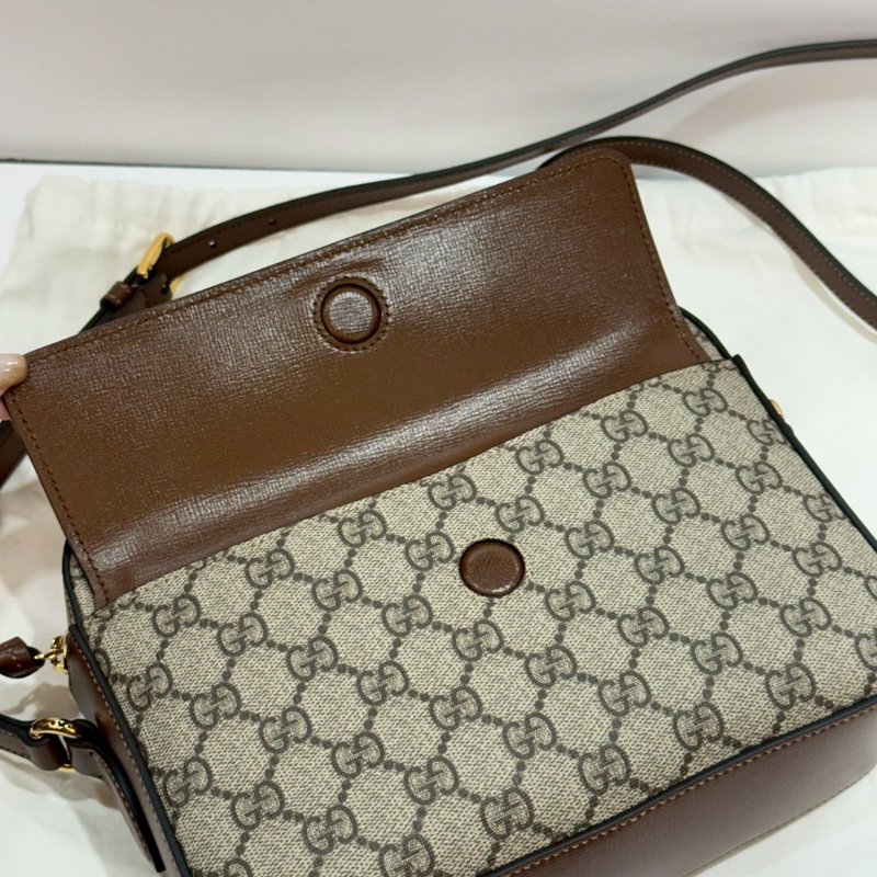 GUCCI 1955 相機包/斜背包/側背包 95成新-13