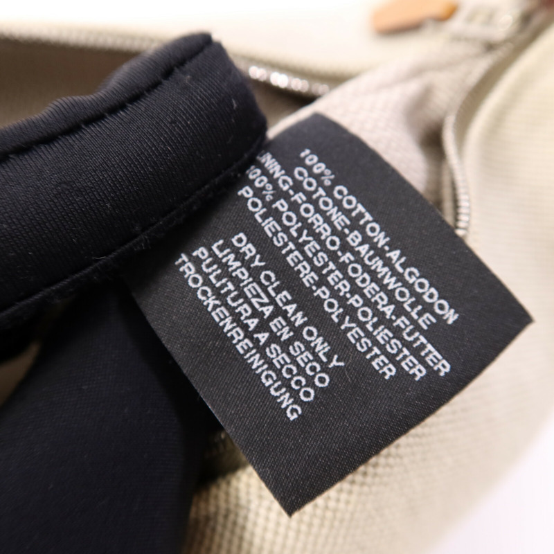 HERMES 帆布Bride A  Brac銀扣手挽袋-7