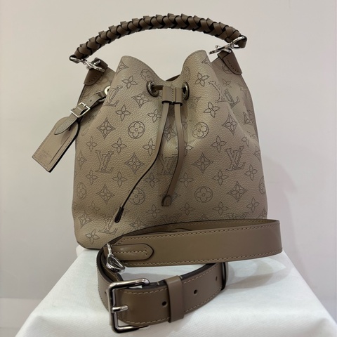 LV Muria編織手提把水桶包