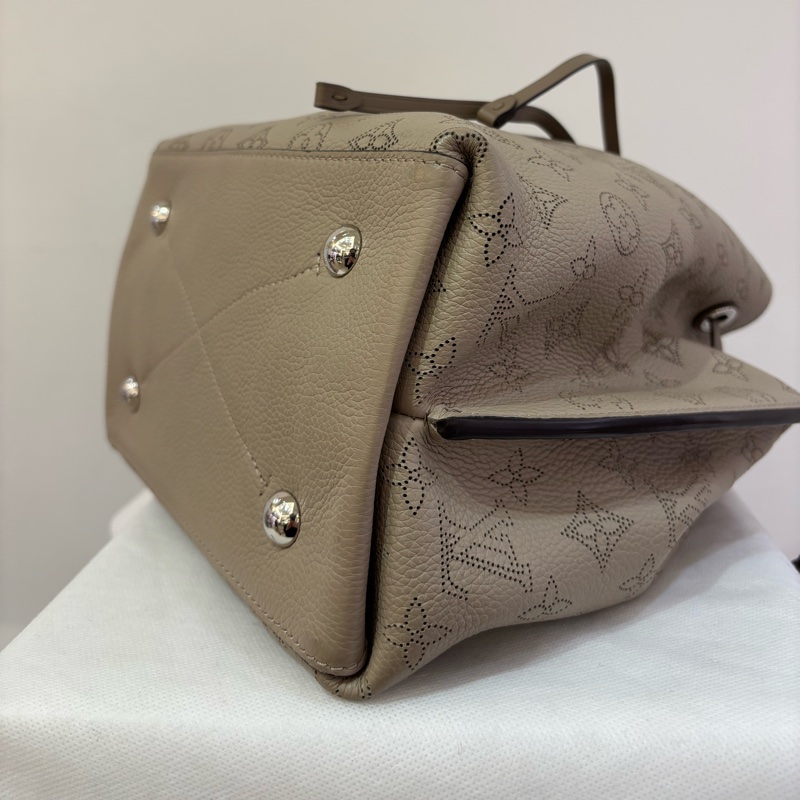 LV Muria編織手提把水桶包-6