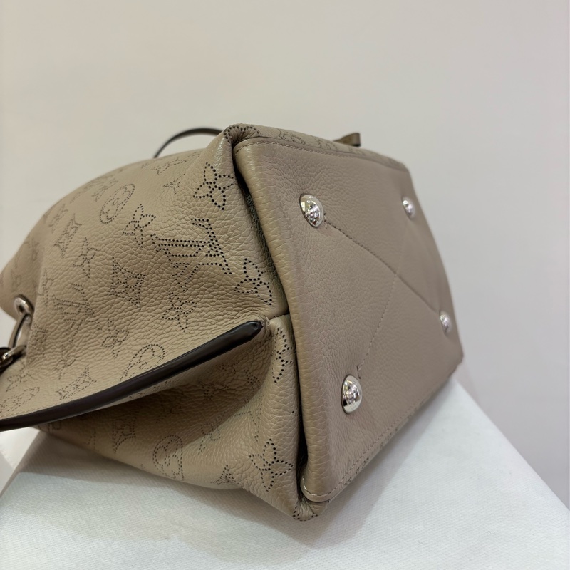 LV Muria編織手提把水桶包-7