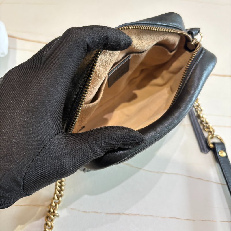 *SHIHNA名牌精品* Gucci Marmont mini 18cm 馬夢相機包-6