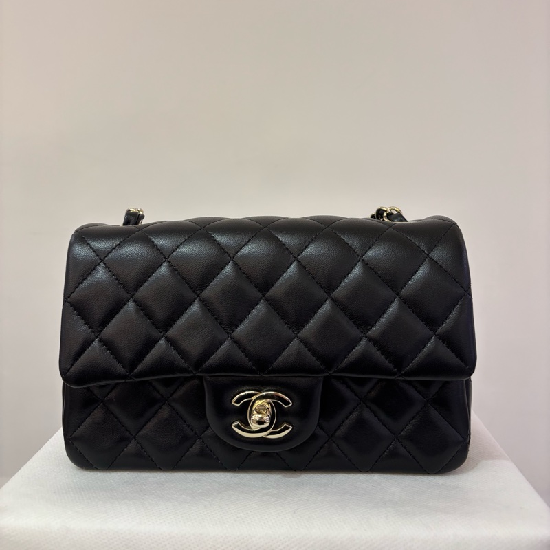Chanel CF20迷你口蓋包-4