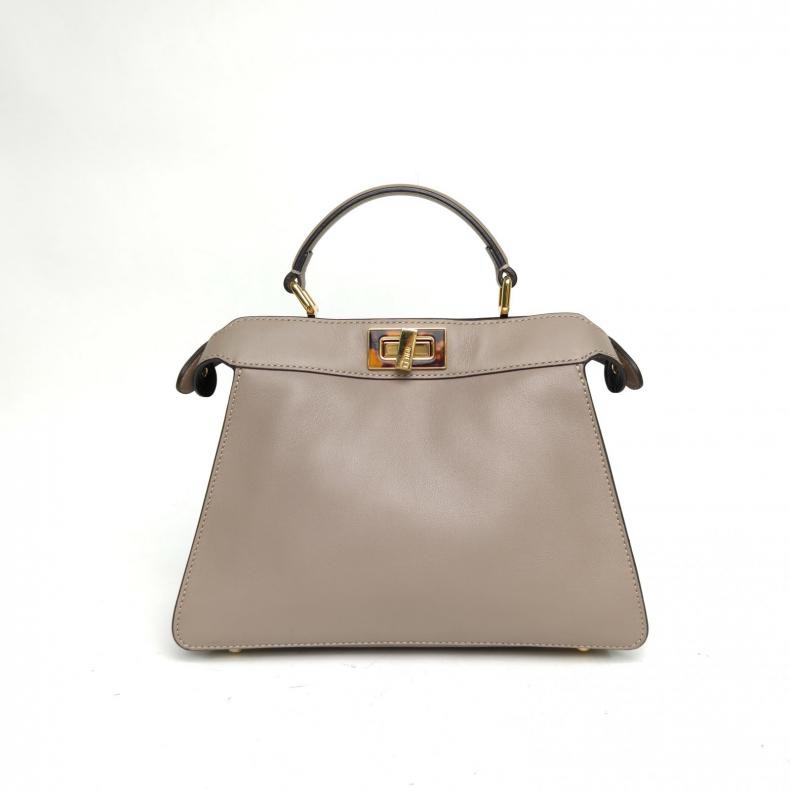 FENDI PEEKABOO小號27單肩包金扣-0