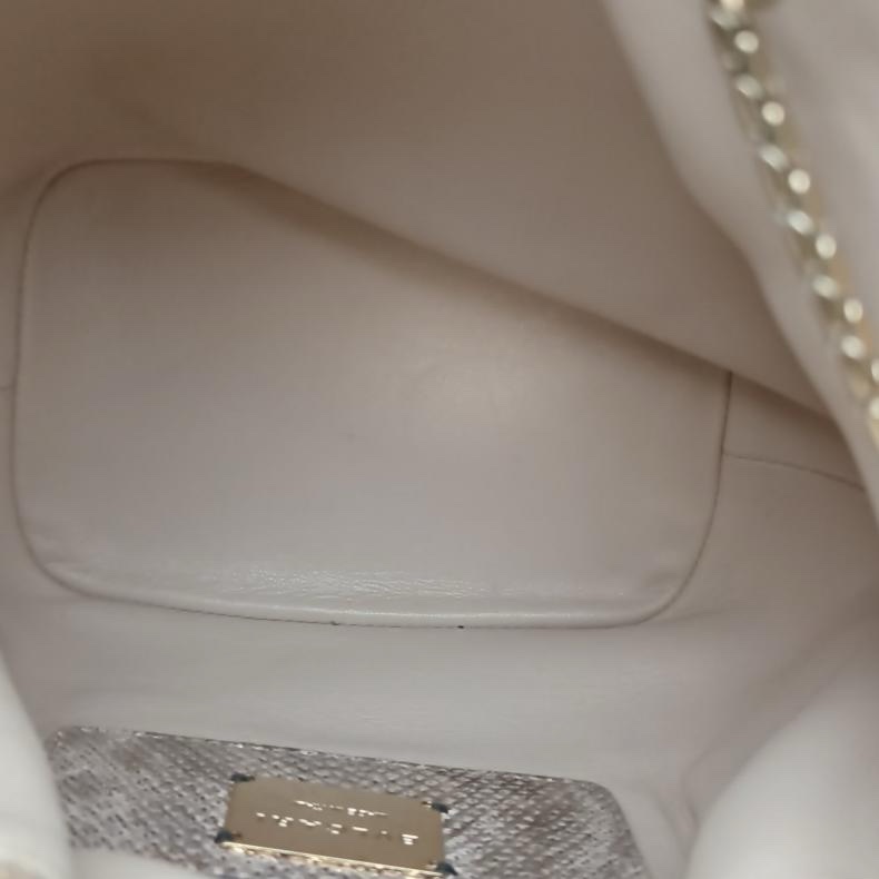 BVLGARI SerpentiForever水桶包金色單肩包金扣-5